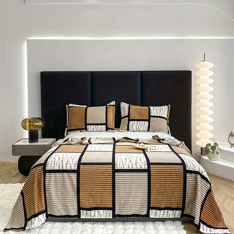 Flanellen Plaid met Geblokte Print | 70% Korting
