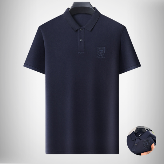 Polo Club Poloshirt met Geborduurd Logo