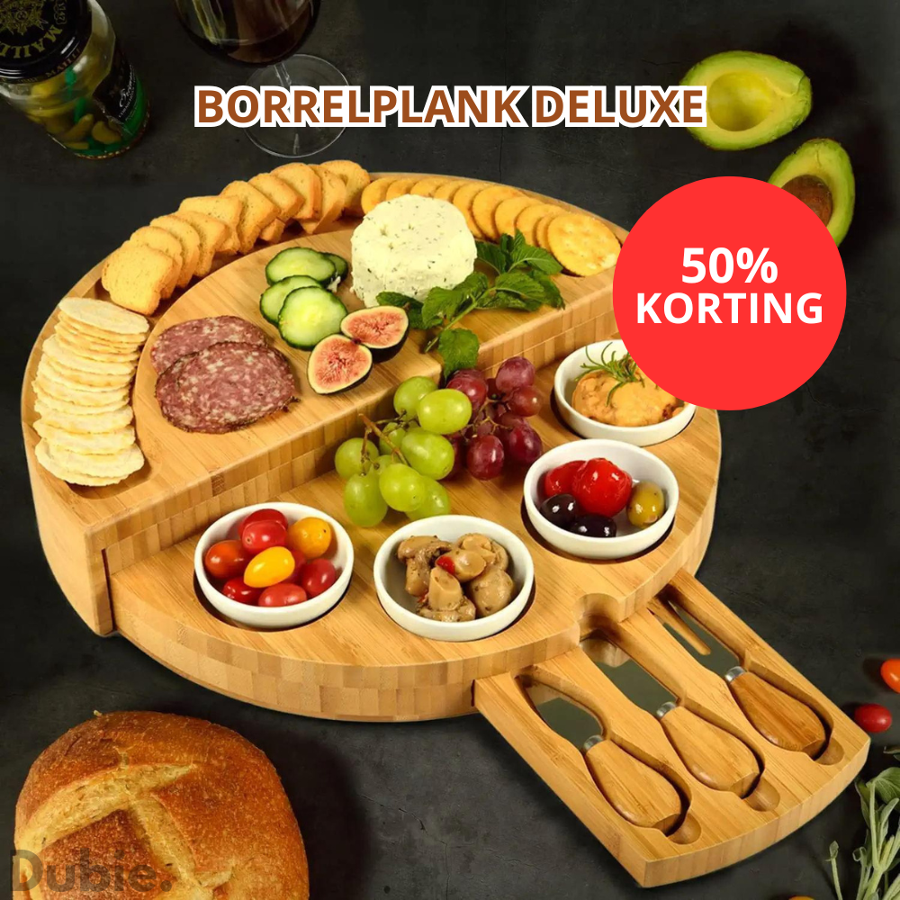 Borrelplank Deluxe | 50% Korting