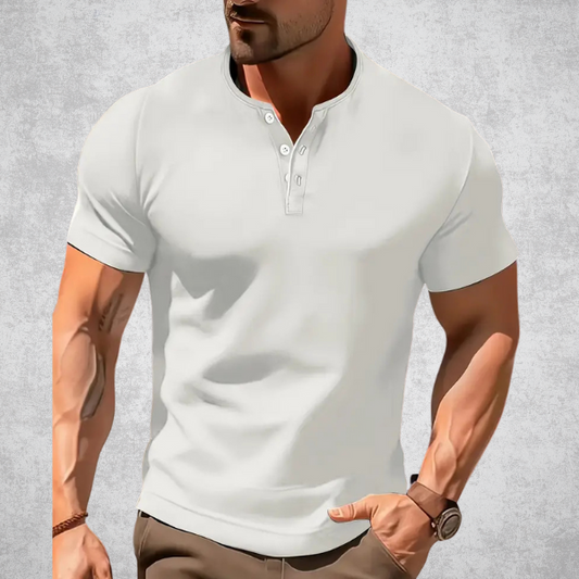 Polo Shirt met Knopen