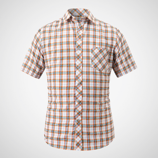 Polo Shirt met Borstvak & Patroon