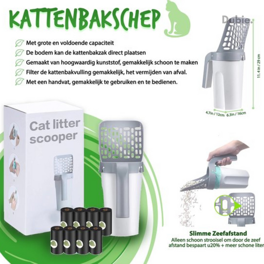 Slimme Kattenbakschep | 40% Korting