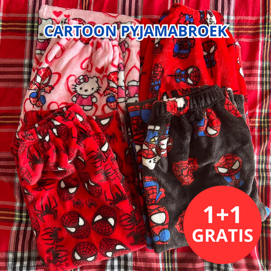 Cartoon Pyjamabroek | 1+1 Gratis