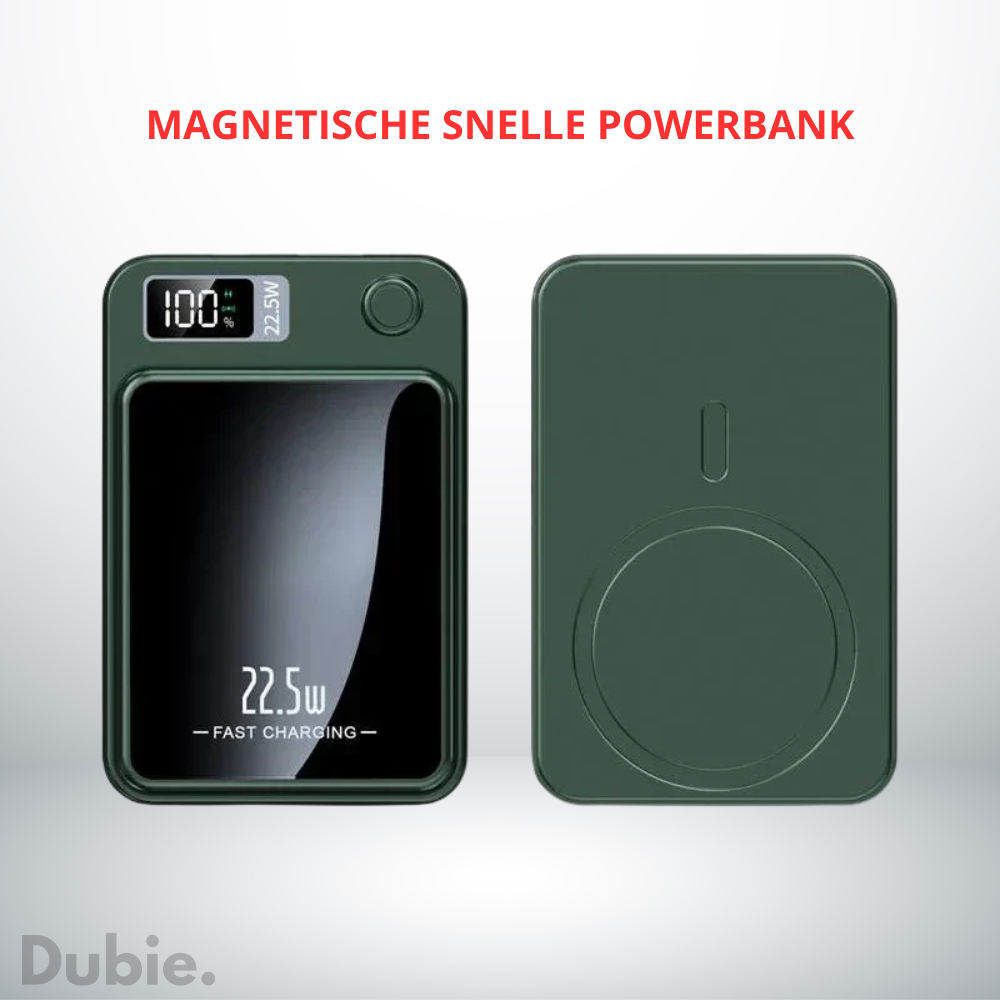 Magnetische Snelle Powerbank | 50% Korting