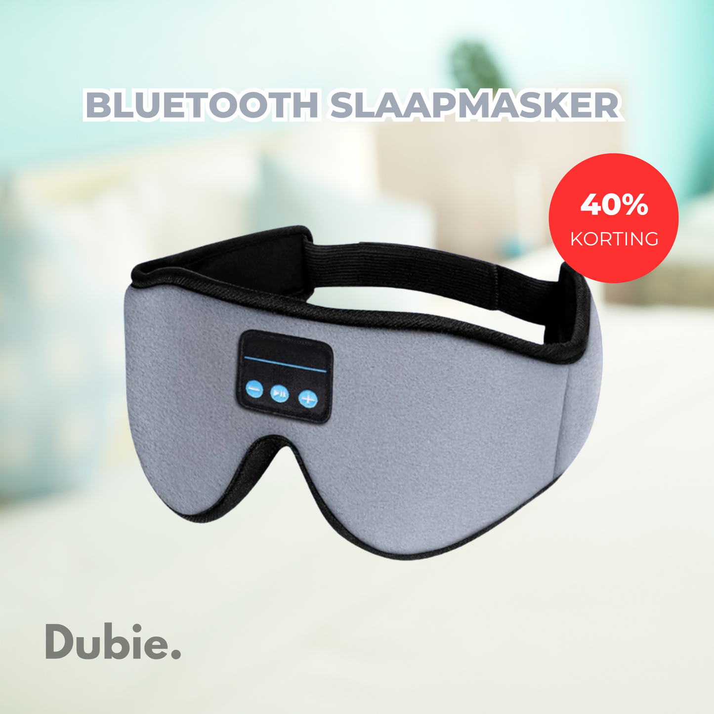 Bluetooth Slaapmasker - Met Noise Cancelling | 40% Korting