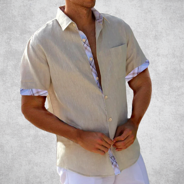 Polo Shirt met Streep Patroon