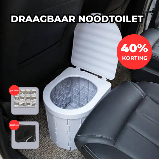 Draagbaar Noodtoilet  | 40% korting