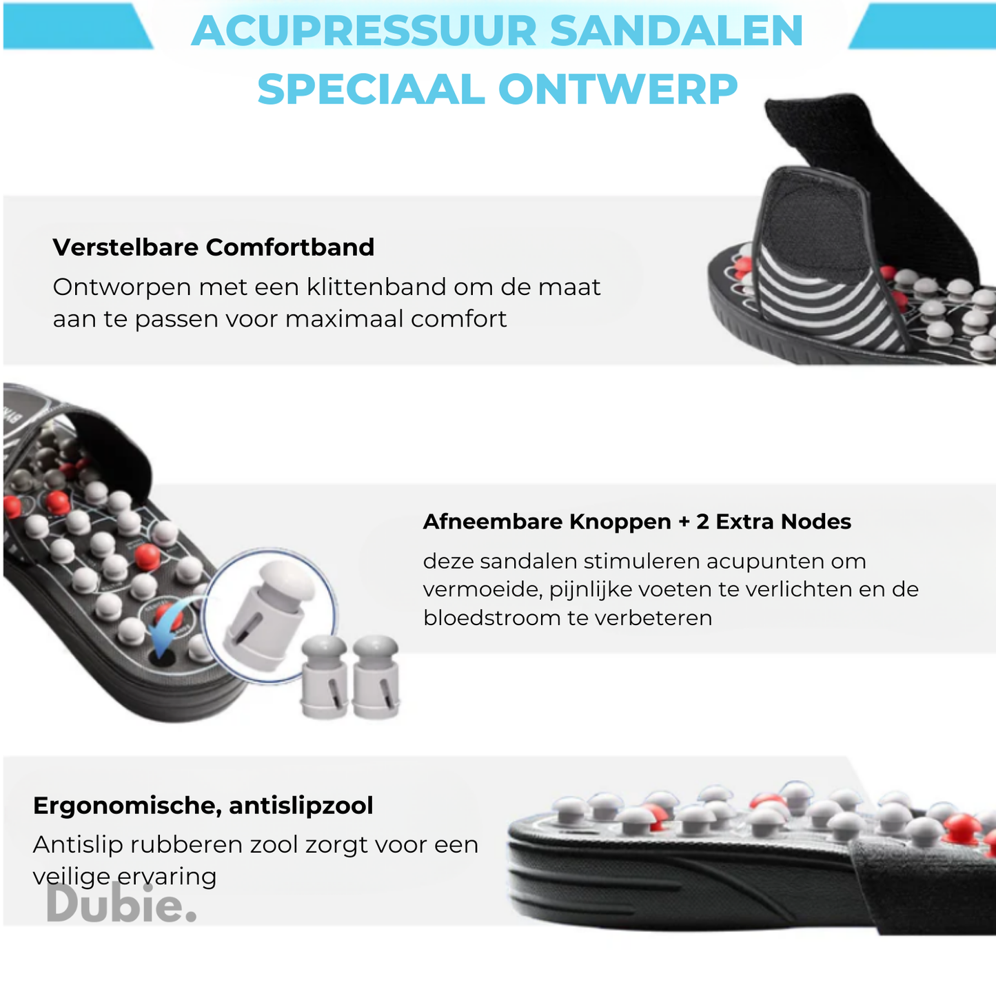 Acupressuur Sandalen | 40% Korting