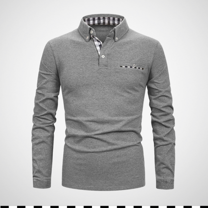 Katoenen Pullover met Borstvak