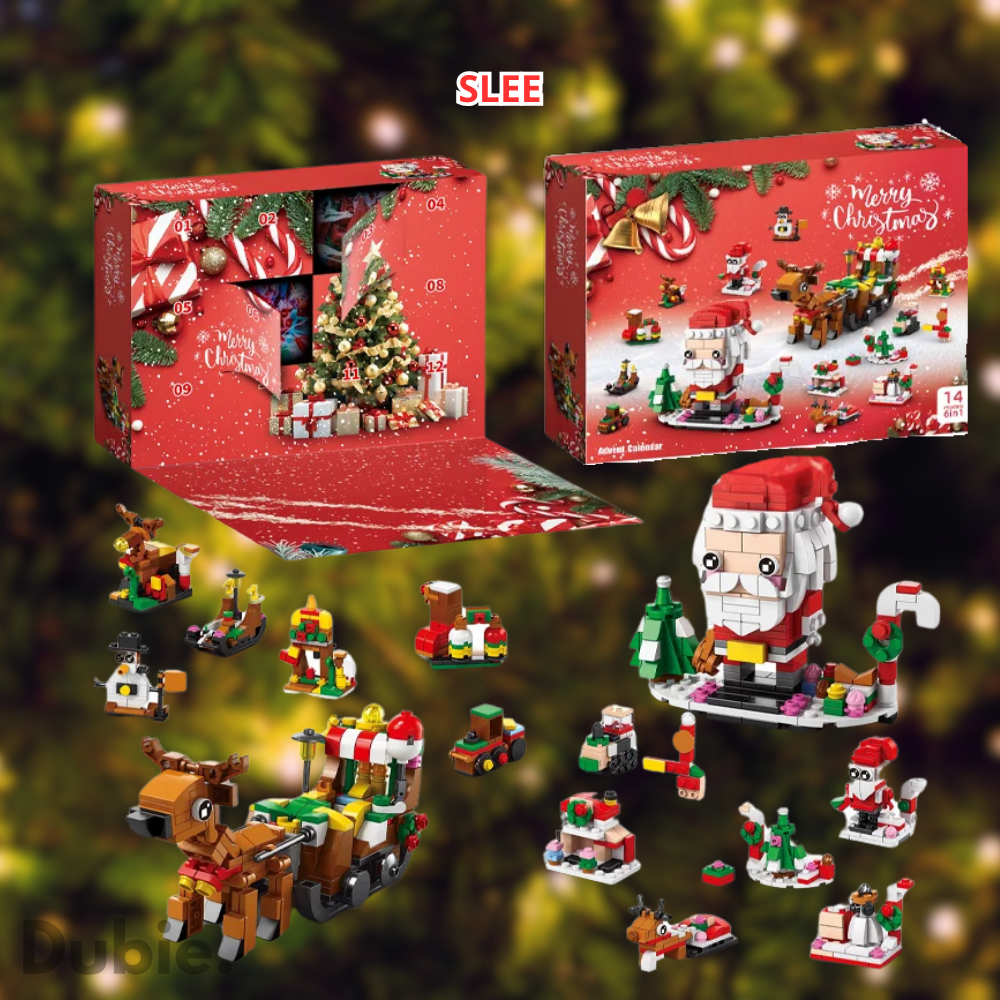 Kerst Bouwstenen Adventkalender | 40% Korting