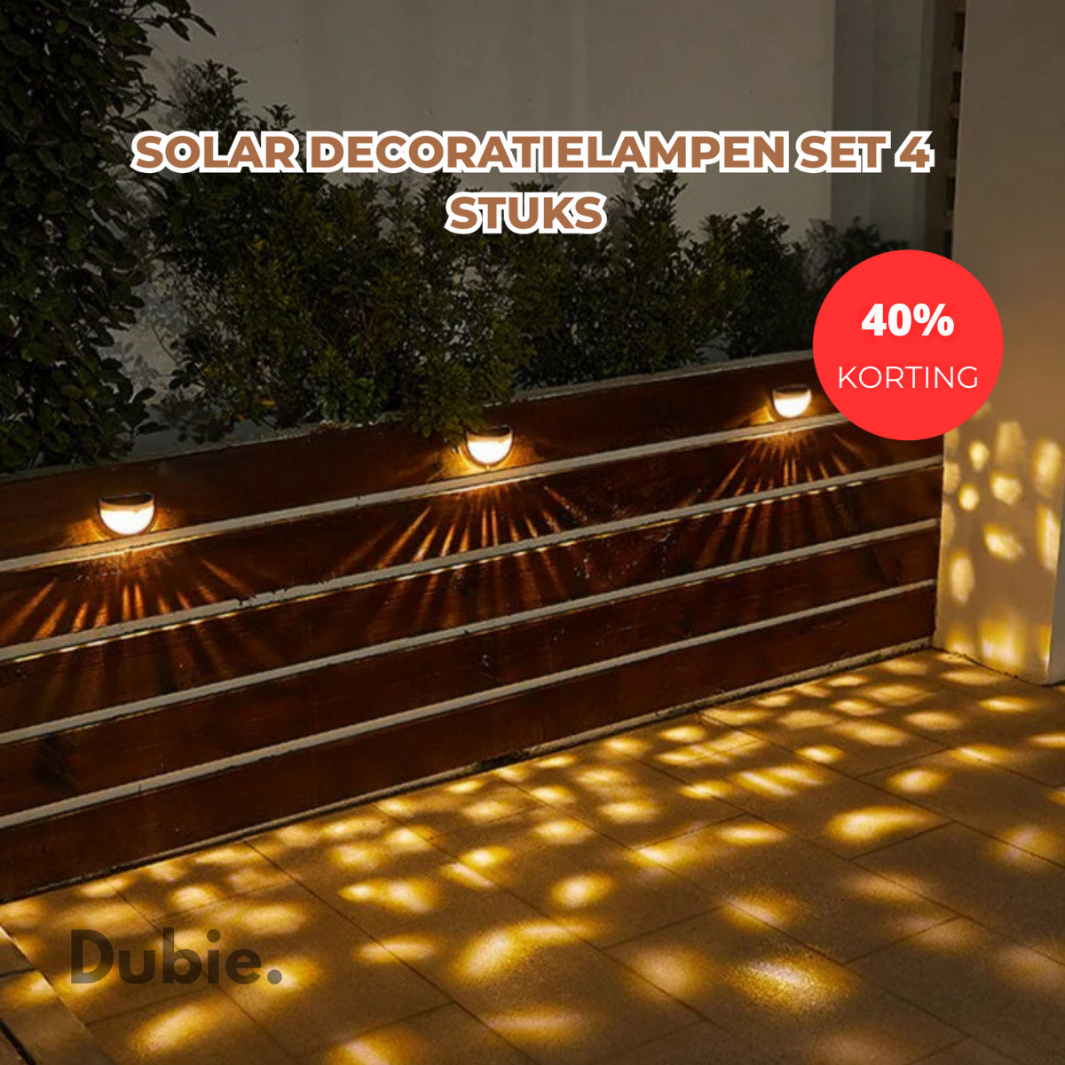 Solar Decoratielampen Set 4 Stuks | 40% Korting