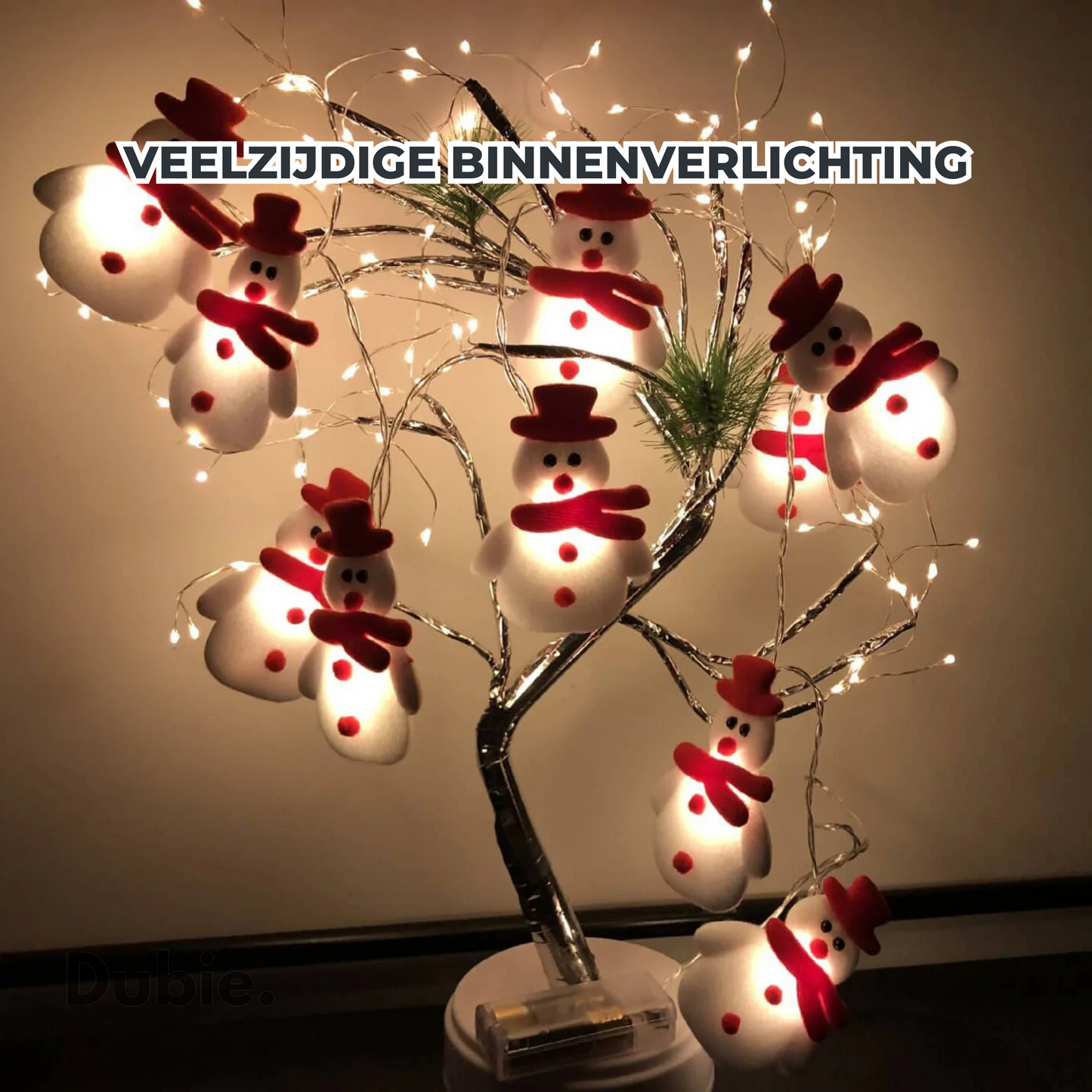 Sneeuwpop Decoratielamp - De Ideale Sfeermaker | 40% Korting