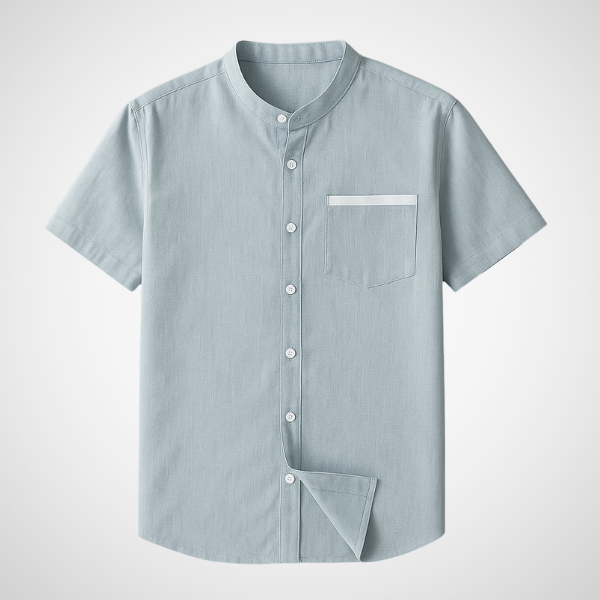 Regular Geknoopt Polo Shirt