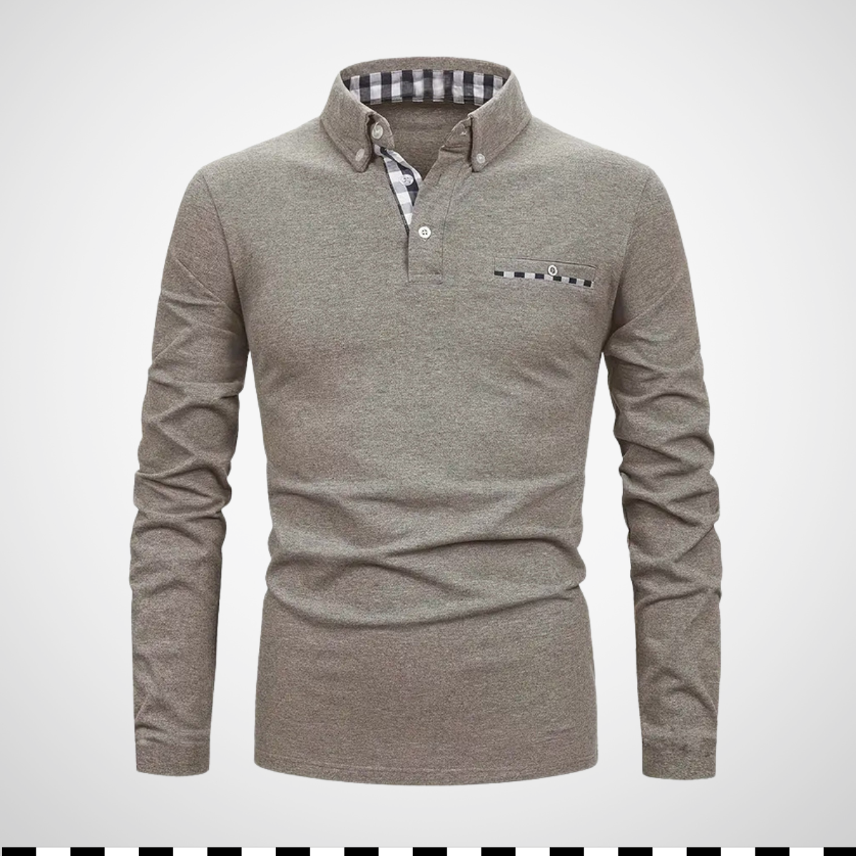 Katoenen Pullover met Borstvak