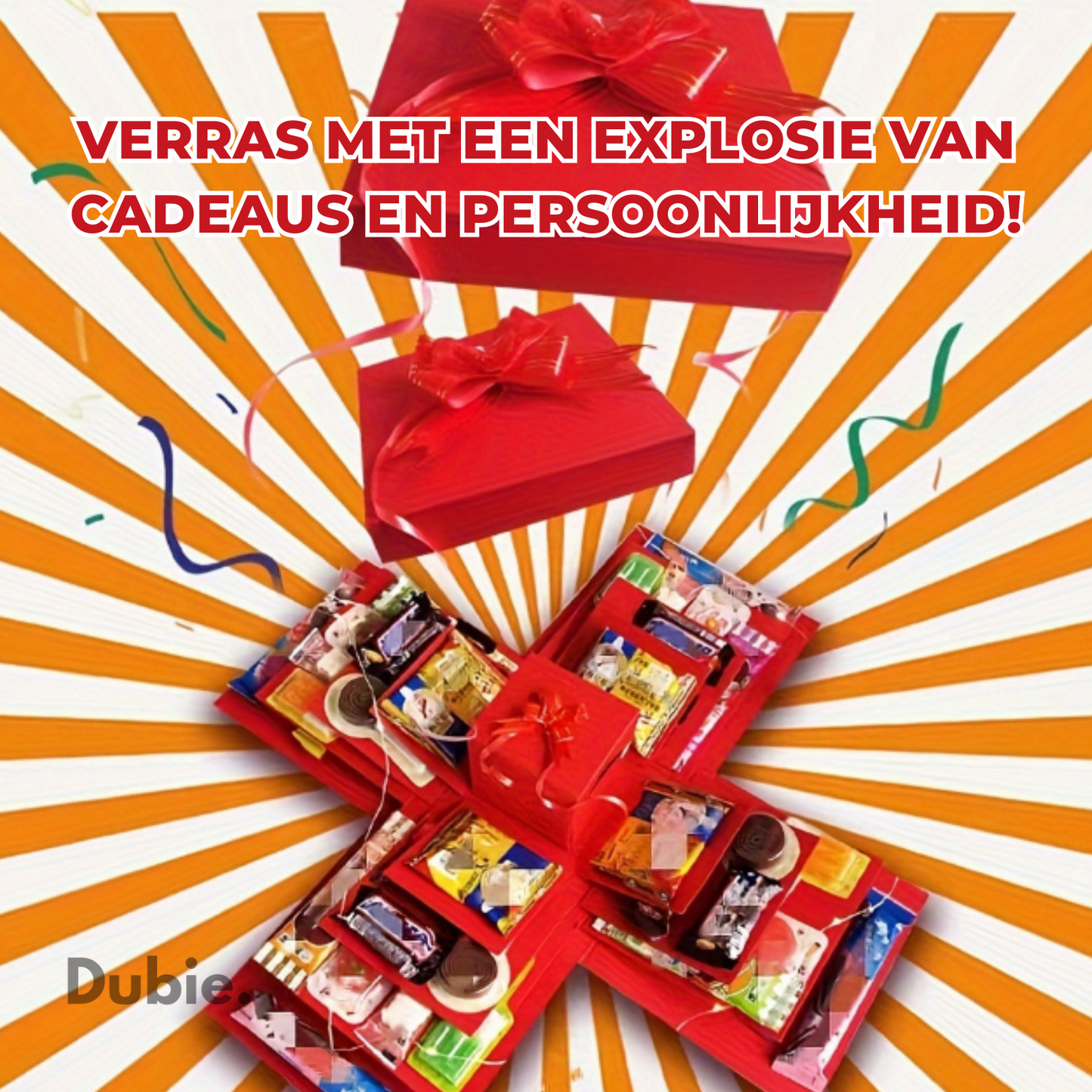 Explosie Cadeaubox | 1+1 Gratis