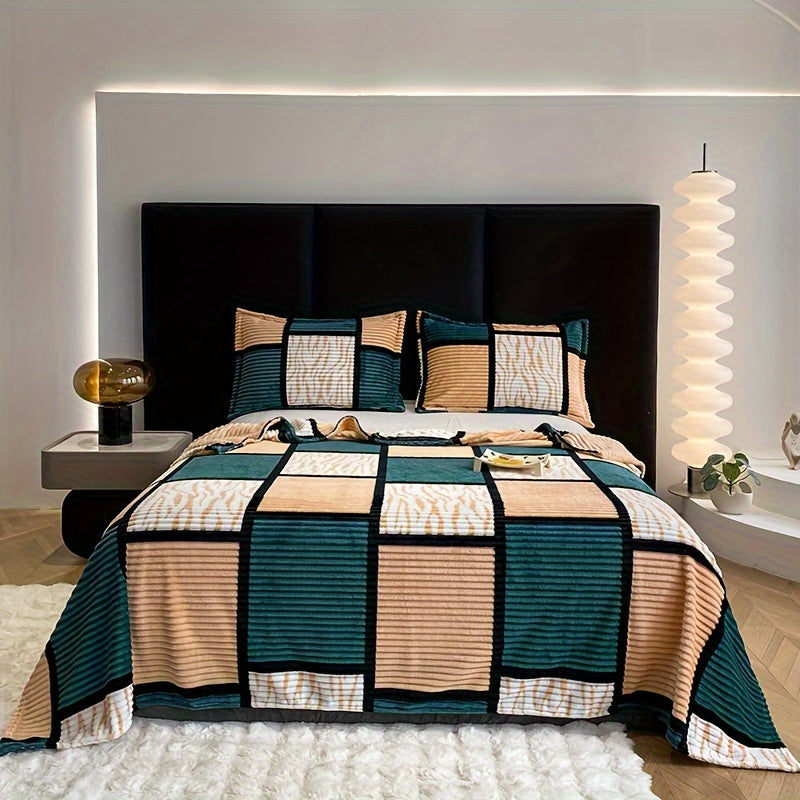 Flanellen Plaid met Geblokte Print | 70% Korting
