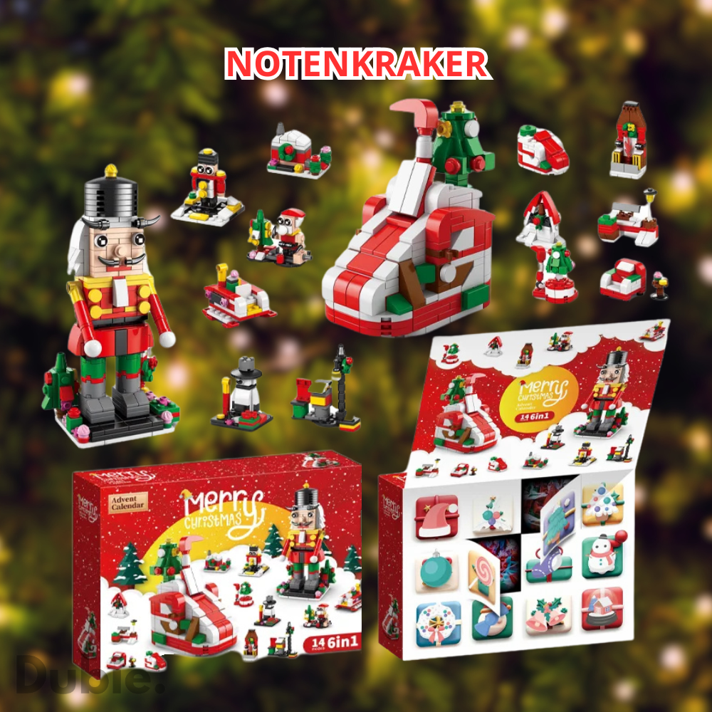 Kerst Bouwstenen Adventkalender | 40% Korting