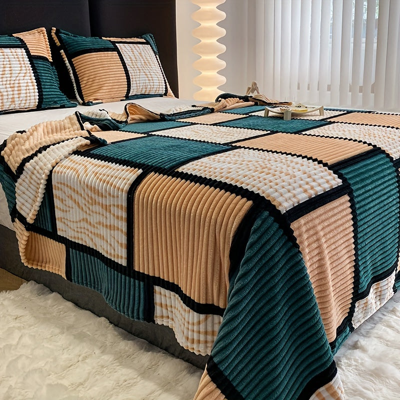 Flanellen Plaid met Geblokte Print | 70% Korting
