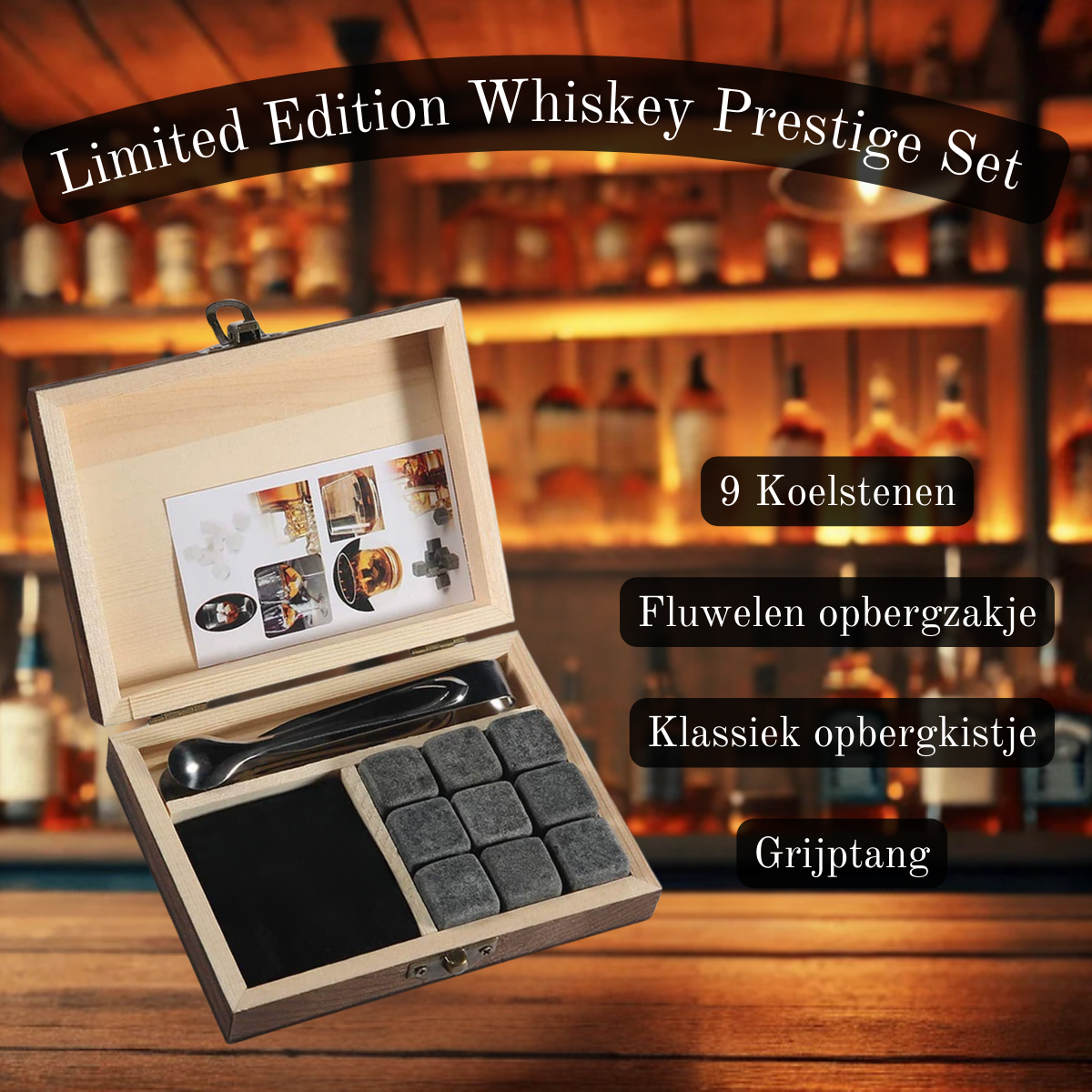 Limited Edition Whiskey Prestige Set - 50% Korting