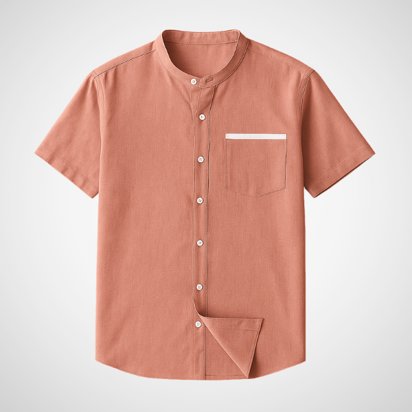 Regular Geknoopt Polo Shirt