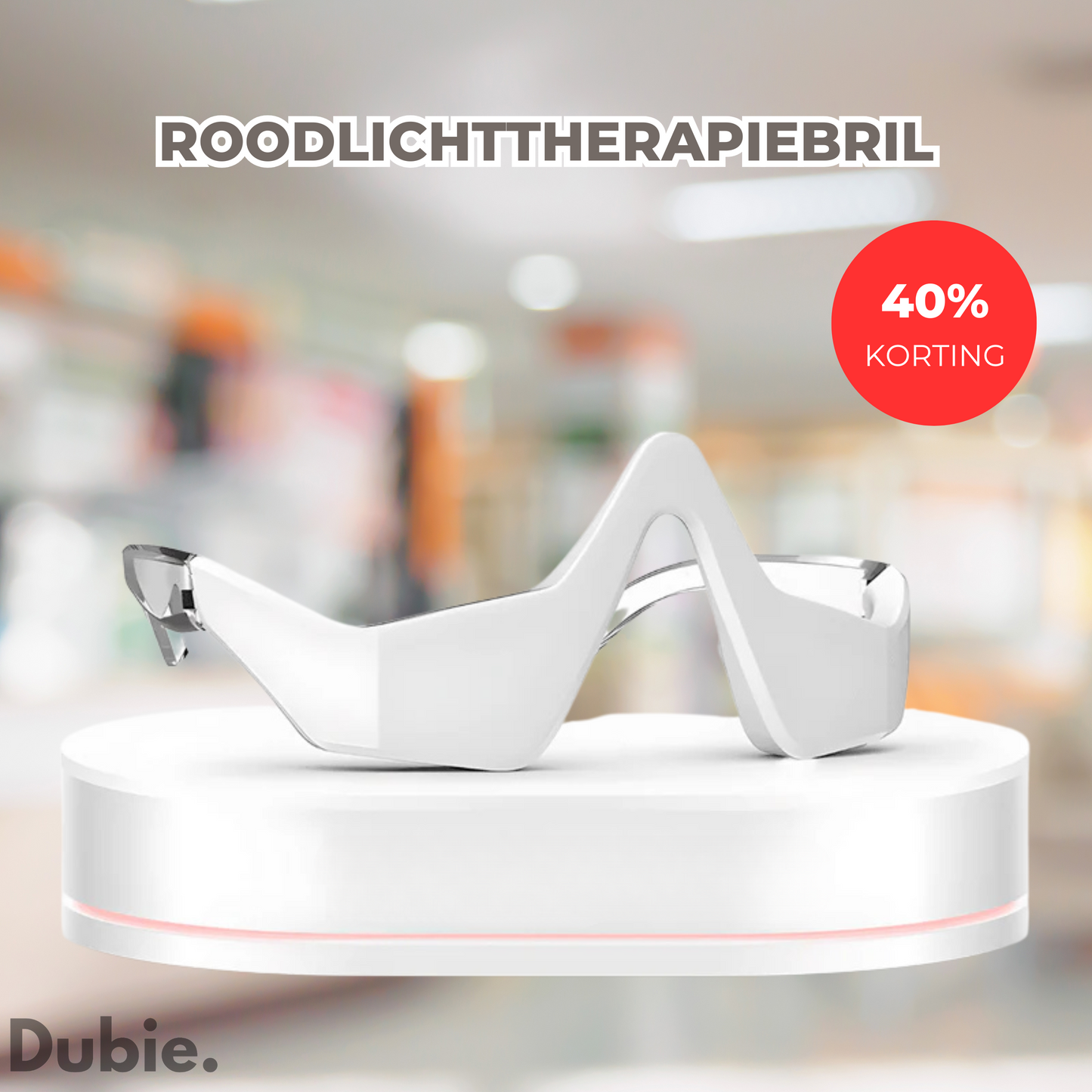 Roodlichttherapiebril - Voor Wallen En Kringen | 40% Korting