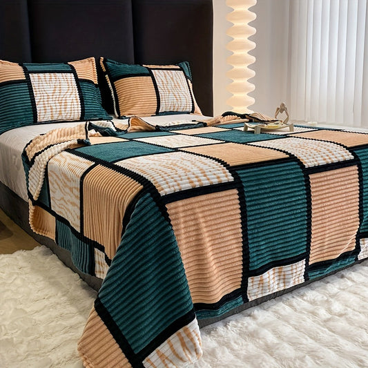 Flanellen Plaid met Geblokte Print | 70% Korting