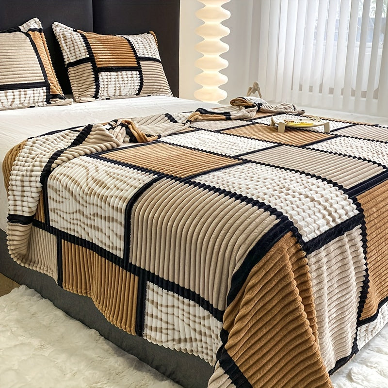 Flanellen Plaid met Geblokte Print | 70% Korting