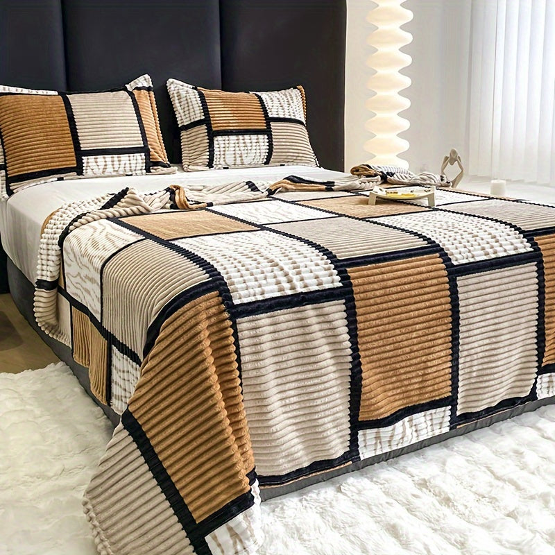 Flanellen Plaid met Geblokte Print | 70% Korting